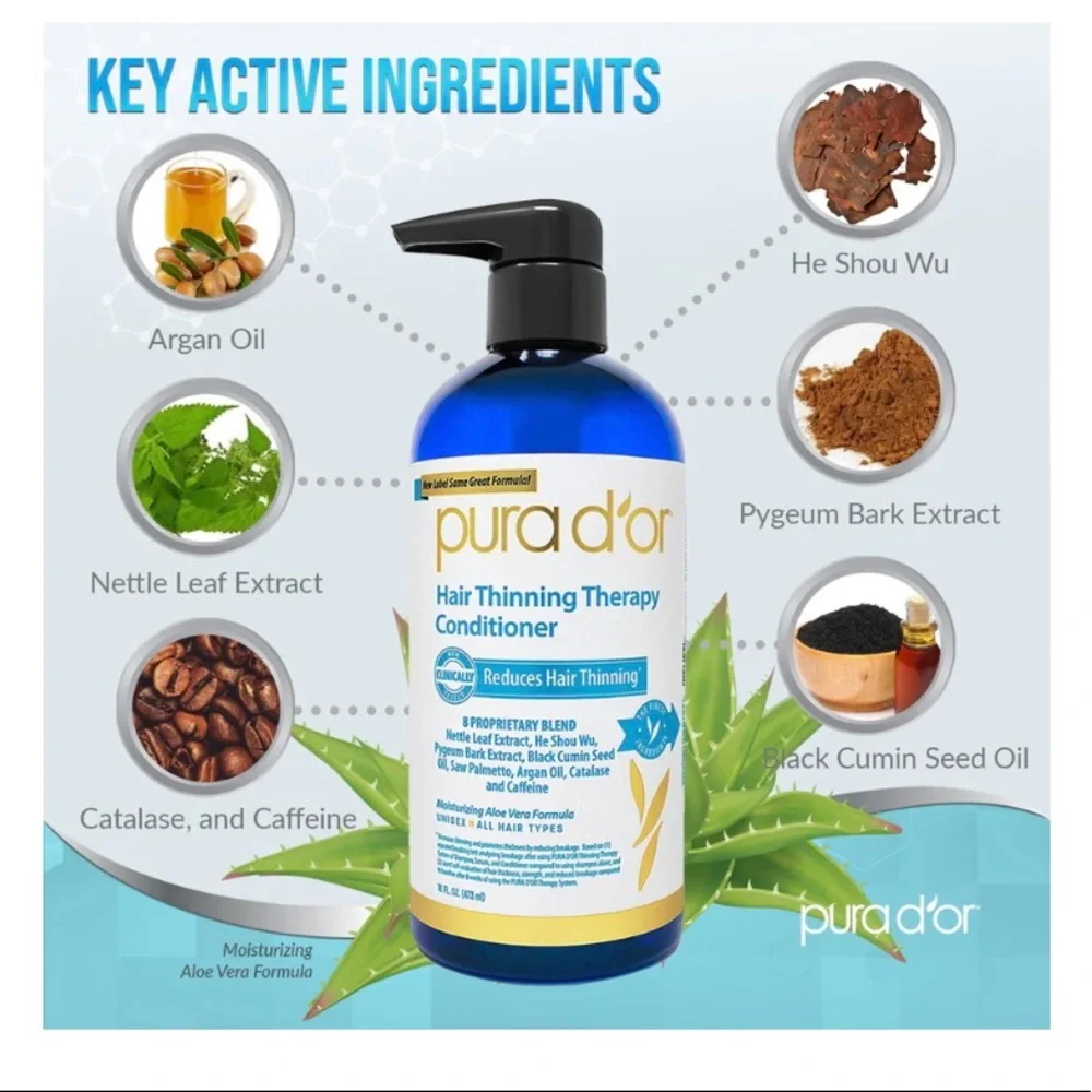 Pura d’or Hair Thinning Therapy Conditioner